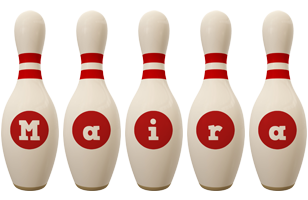 maira bowling-pin logo