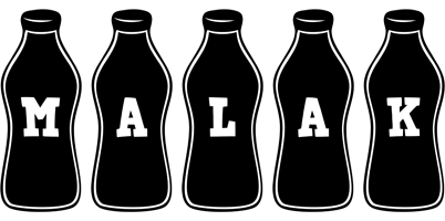 malak bottle logo