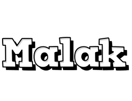 malak snowing logo