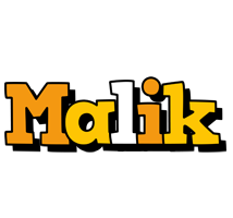 malik cartoon logo