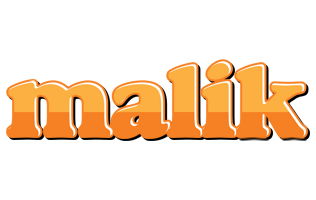 malik orange logo