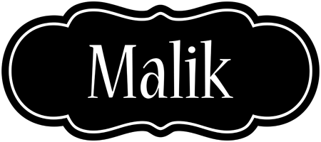 malik welcome logo