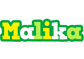 malika soccer logo