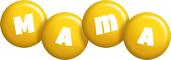 mama candy-yellow logo