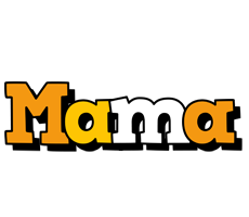 mama cartoon logo