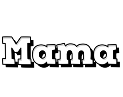 mama snowing logo