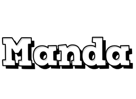 manda snowing logo