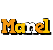 manel cartoon logo