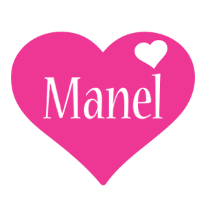 manel love-heart logo