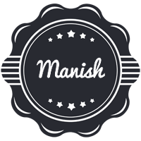 manish badge logo