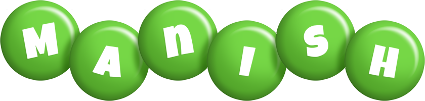 manish candy-green logo