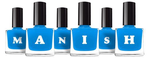 manish glossy logo