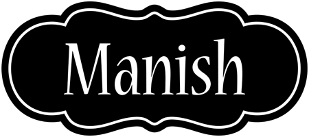 manish welcome logo