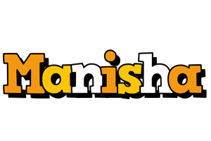 manisha cartoon logo