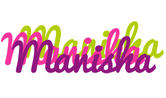 manisha flowers logo