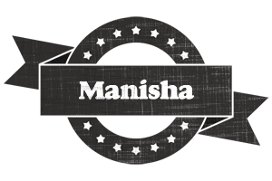 manisha grunge logo