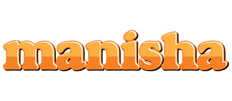 manisha orange logo