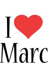 marc i-love logo