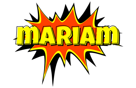mariam bazinga logo