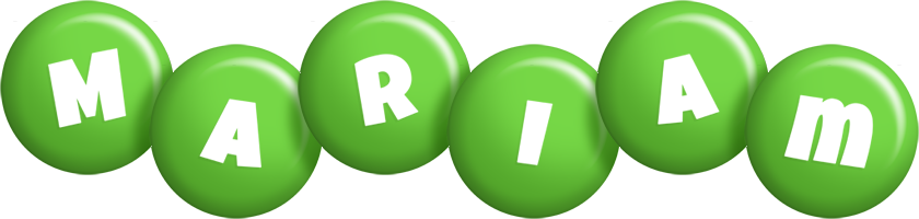 mariam candy-green logo