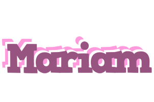 mariam relaxing logo