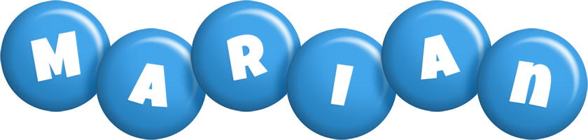marian candy-blue logo