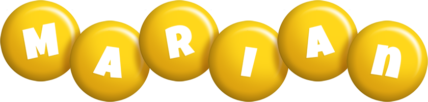 marian candy-yellow logo