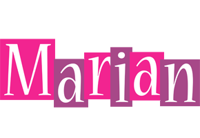 marian whine logo