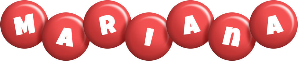 mariana candy-red logo