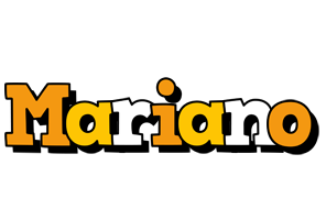 mariano cartoon logo