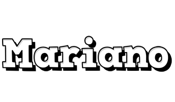 mariano snowing logo