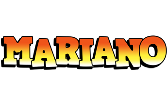 mariano sunset logo