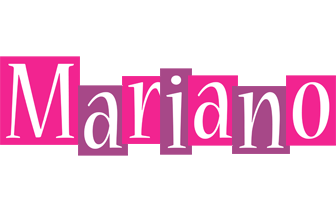 mariano whine logo