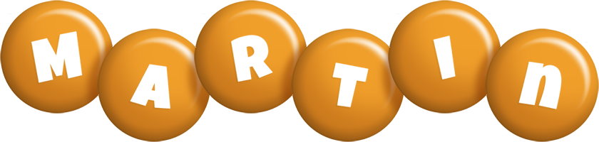 martin candy-orange logo