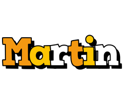 martin cartoon logo