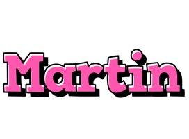 martin girlish logo