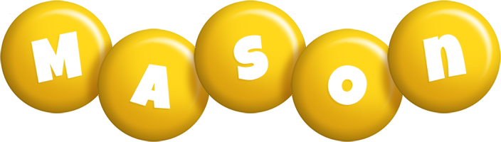 mason candy-yellow logo