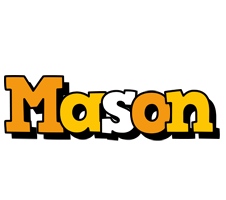 mason cartoon logo