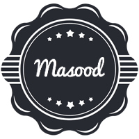 masood badge logo