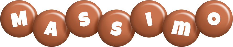 massimo candy-brown logo