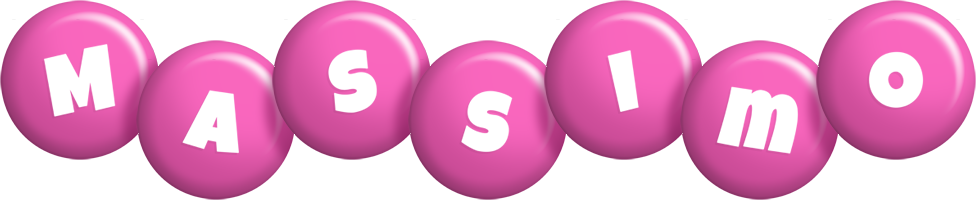 massimo candy-pink logo