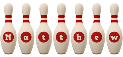 matthew bowling-pin logo
