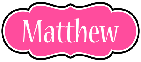 matthew invitation logo