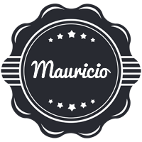 mauricio badge logo