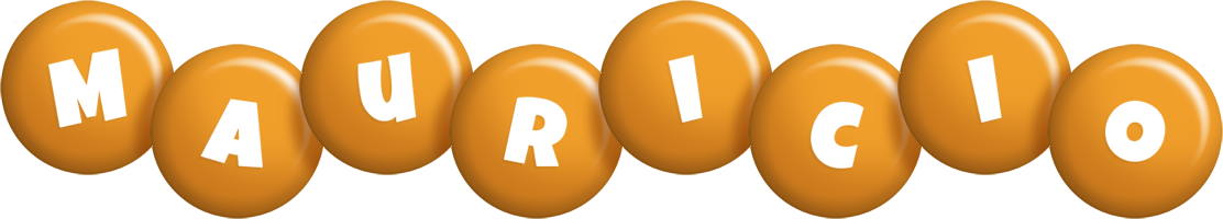 mauricio candy-orange logo