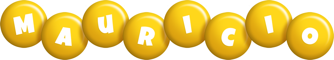 mauricio candy-yellow logo