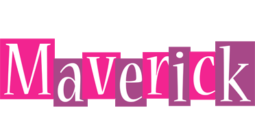 maverick whine logo