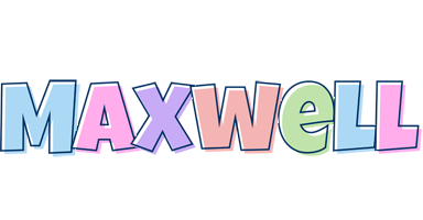 maxwell pastel logo