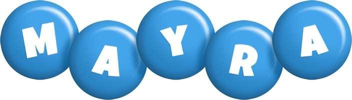 mayra candy-blue logo