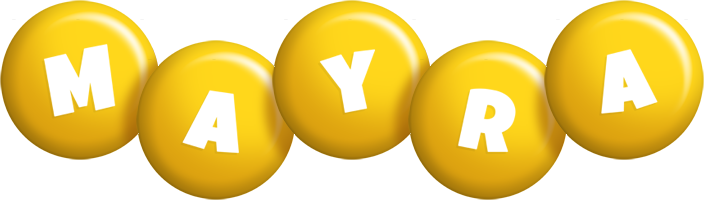 mayra candy-yellow logo